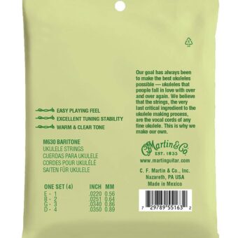 Martin M630 snarenset voor baritonukelele
