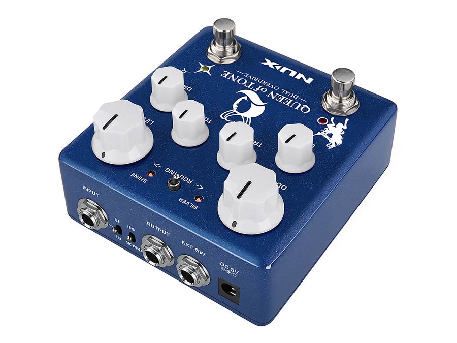 NUX NDO-6 analoog dubbel-effectpedaal overdrive QUEEN OF TONE - Afbeelding 5