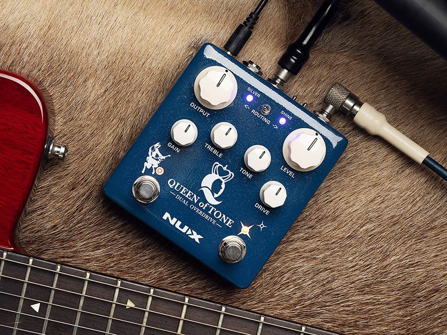NUX NDO-6 analoog dubbel-effectpedaal overdrive QUEEN OF TONE - Afbeelding 7