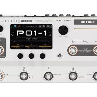 HoTone MP-380 amp modeler en effectprocessor AMPERO II STAGE