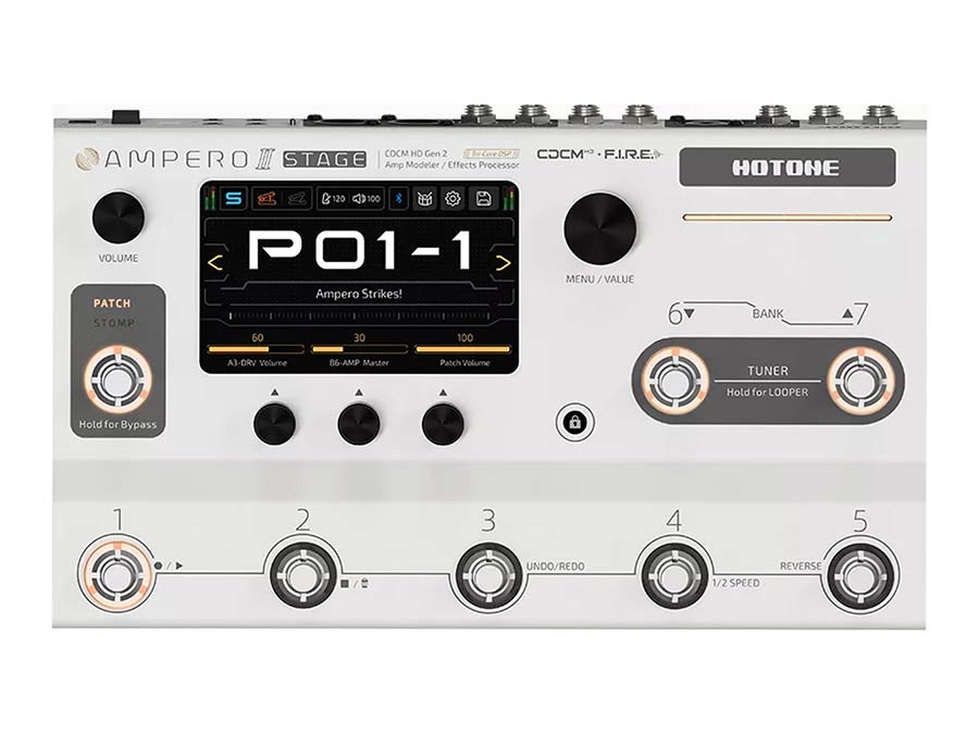 HoTone MP-380 amp modeler en effectprocessor AMPERO II STAGE