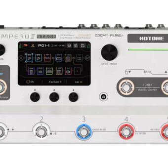 HoTone MP-380 amp modeler en effectprocessor AMPERO II STAGE