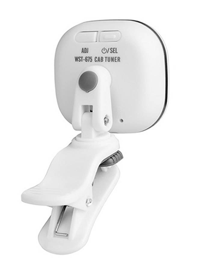 Cherub WST-675/WH oplaadbaar chromatisch stemapparaat (ook modes gitaar-basgitaar-ukelele) - Afbeelding 6