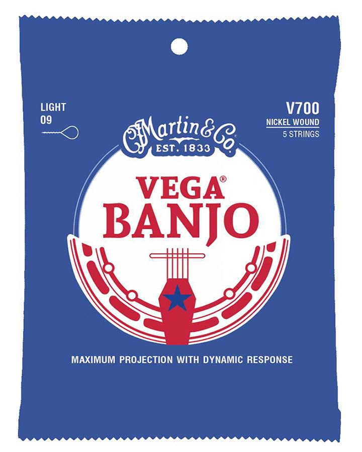Martin V700 snarenset voor 5-snarige banjo