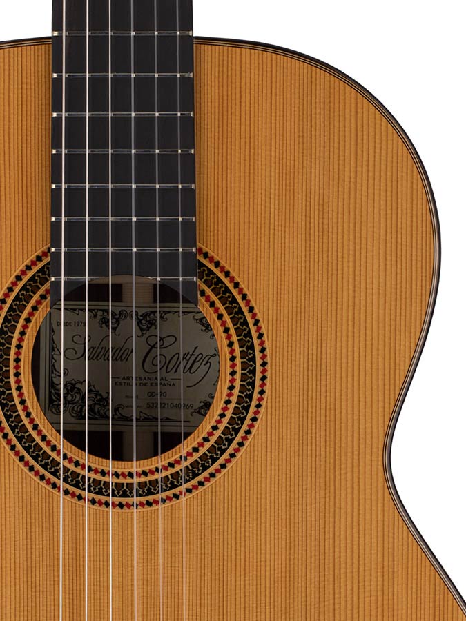 Salvador Cortez CC-90 klassieke gitaar - Afbeelding 4