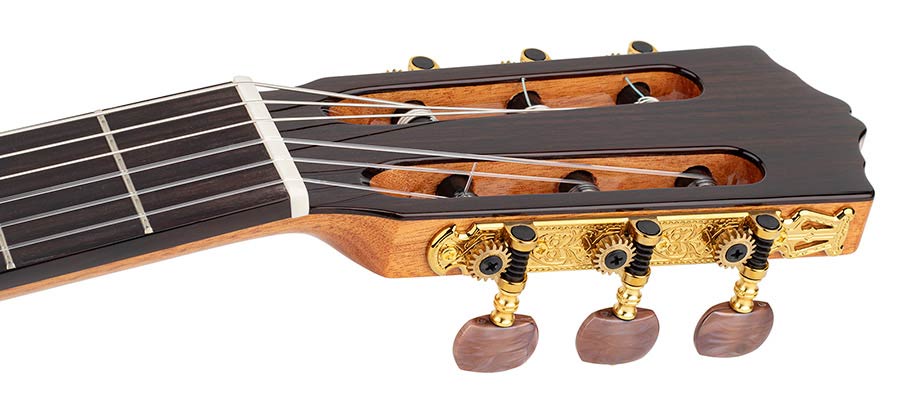 Salvador Cortez CF-55CE flamenco gitaar - Afbeelding 6