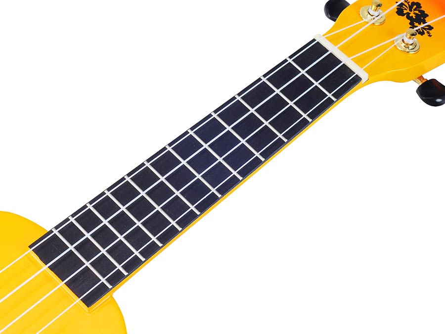 Mahalo MD1HBORB ukelele "Hibiscus" met tas - Afbeelding 9