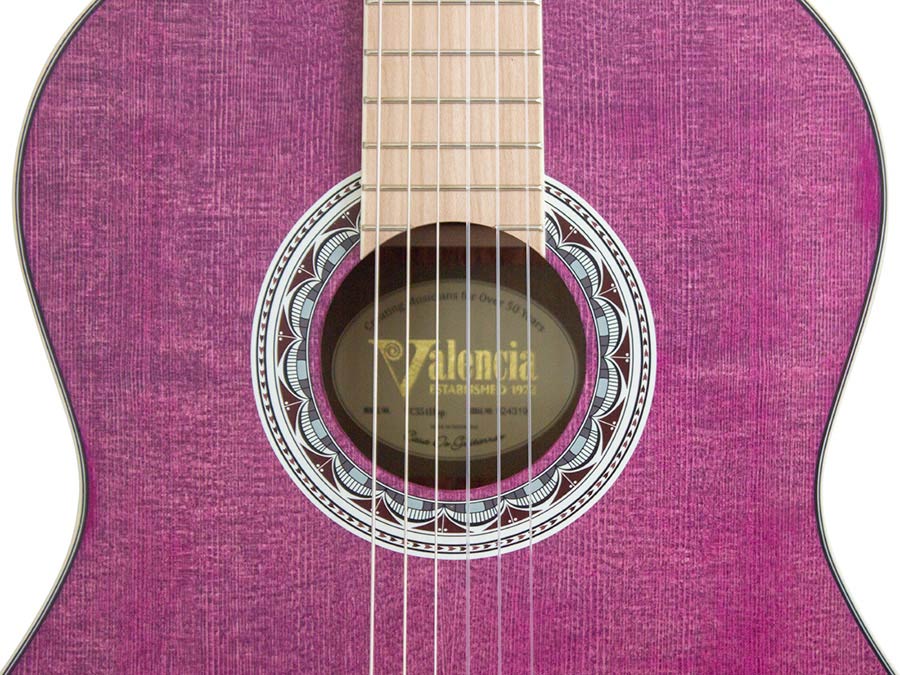 Valencia VC354HPP Klassieke gitaar 4/4 - Afbeelding 5