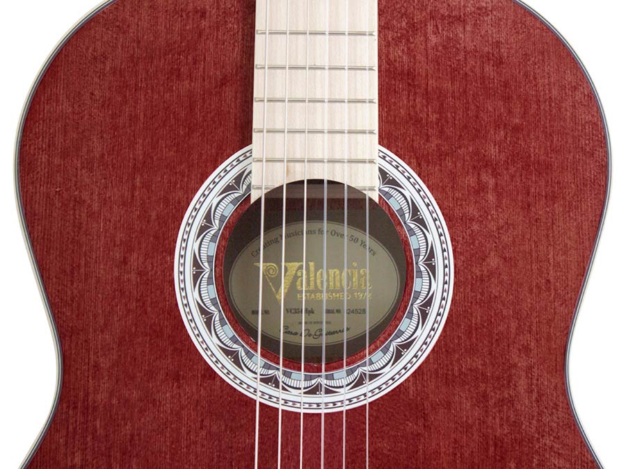 Valencia VC354HWR Klassieke gitaar 4/4 - Afbeelding 5