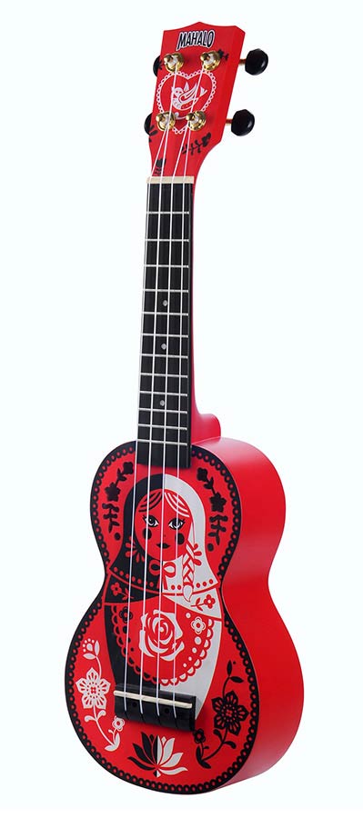 Mahalo MA1RD sopraanukelele "Riussian Doll" - Afbeelding 5