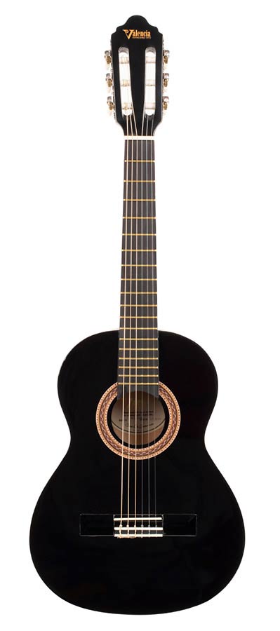 Valencia VC102BK klassieke gitaar 1/2 - Afbeelding 2