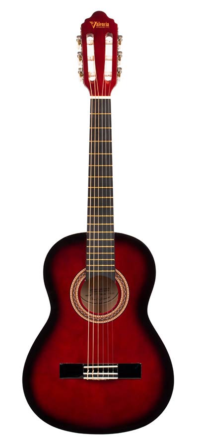 Valencia VC102RDS klassieke gitaar 1/2 - Afbeelding 2