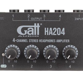 Gatt Audio HA204 stereo hoofdtelefoonversterker