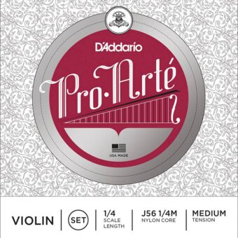 D'Addario J56-14M snarenset viool 1/4