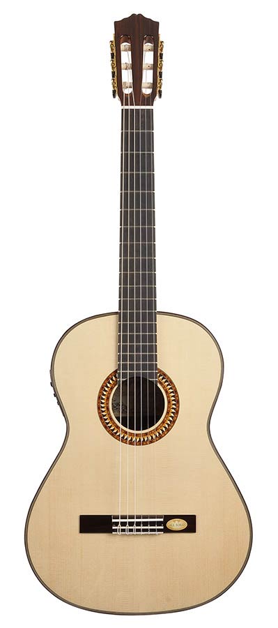 Salvador Cortez CS-130-E klassieke gitaar - Afbeelding 3