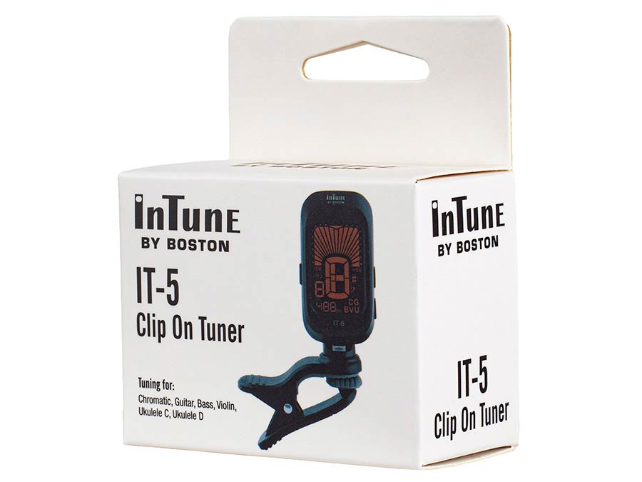 Boston IT-5 Boston Intune Series chromatische cliptuner - Afbeelding 8
