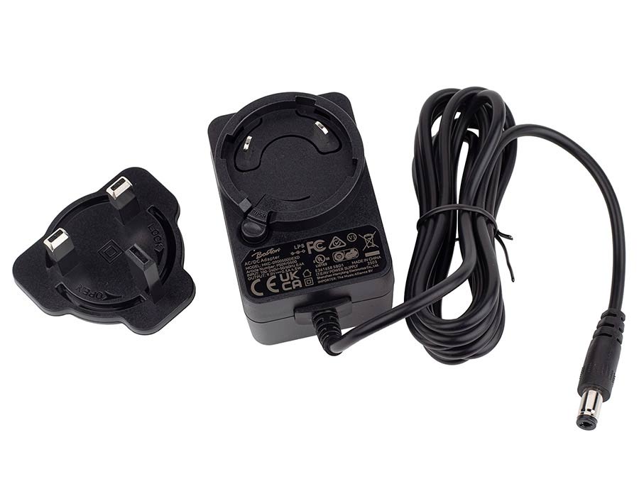 Boston BPS09/0500UK voedingsadapter 9VDC 0.5A