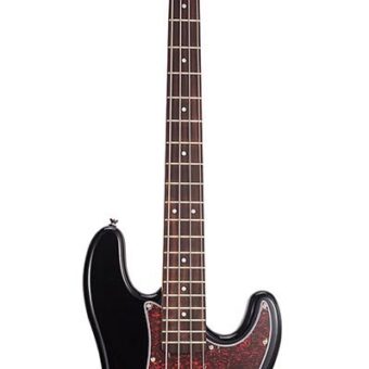 SX BD2/BK P-style elektrische basgitaar met split single coil element