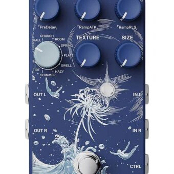 Klowra KBS-01 digitaal effect pedaal LIMBO stereo multi-type reverb