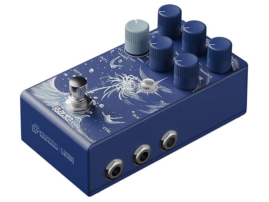 Klowra KBS-01 digitaal effect pedaal LIMBO stereo multi-type reverb - Afbeelding 4