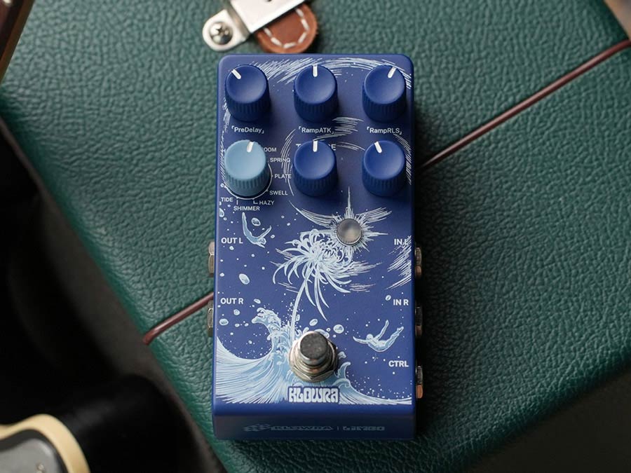 Klowra KBS-01 digitaal effect pedaal LIMBO stereo multi-type reverb - Afbeelding 8