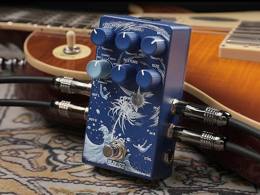 Klowra KBS-01 digitaal effect pedaal LIMBO stereo multi-type reverb - Afbeelding 9