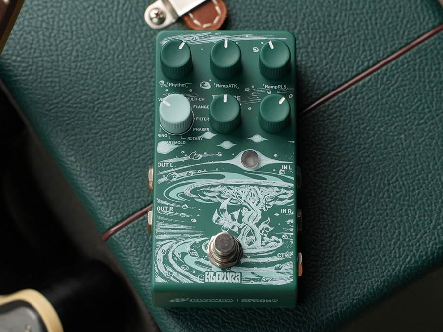 Klowra KBS-03 digitaal effect pedaal SPROUT stereo multi-type modulation - Afbeelding 8