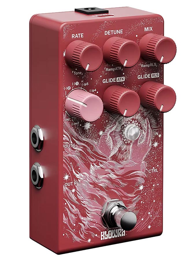 Klowra KBS-04 digitaal effect pedaal VEIN multi-type pitch shifter - Afbeelding 2