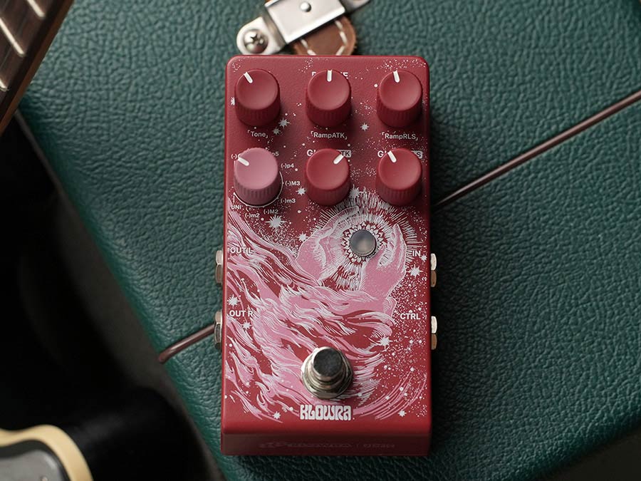 Klowra KBS-04 digitaal effect pedaal VEIN multi-type pitch shifter - Afbeelding 8