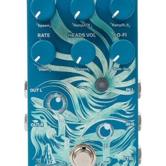Klowra KBS-05 digitaal effect pedaal RILUM stereo multi-head delay