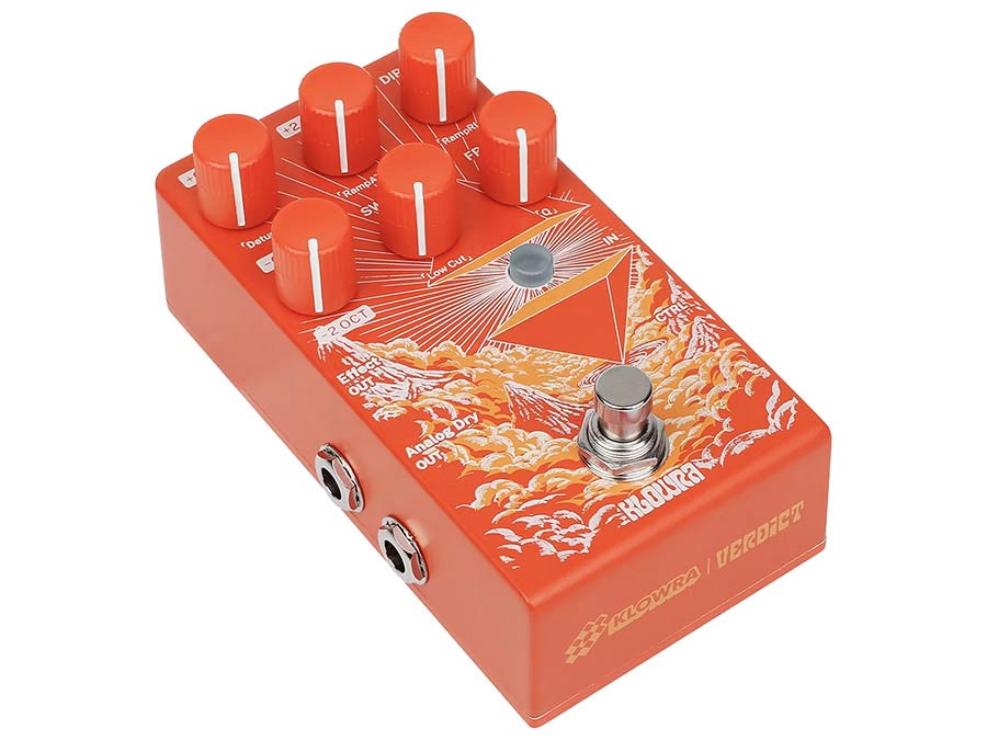 Klowra KBS-06 digitaal effect pedaal VERDICT polyphonic octave - Afbeelding 2