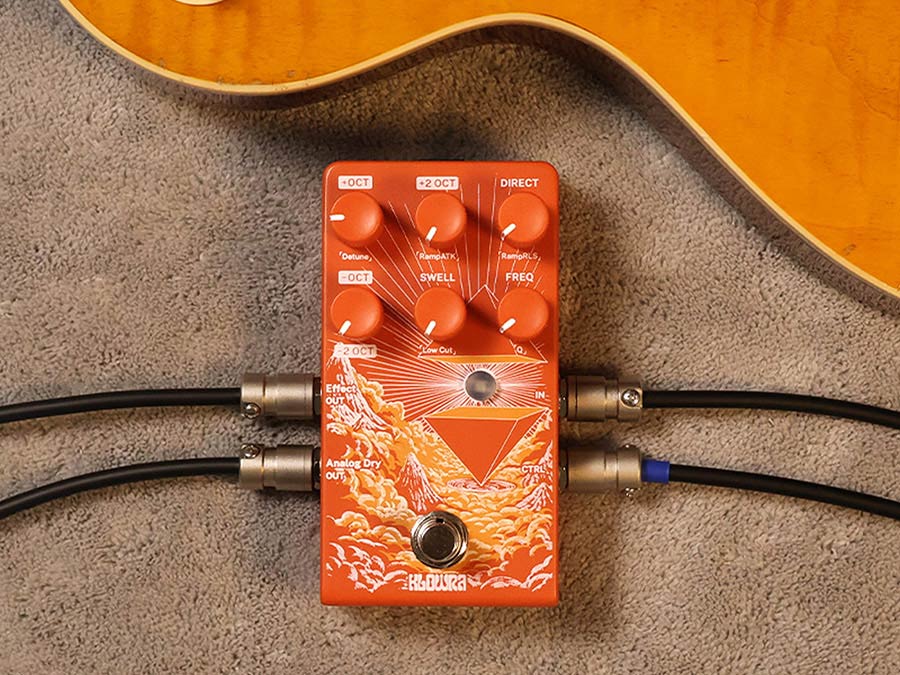 Klowra KBS-06 digitaal effect pedaal VERDICT polyphonic octave - Afbeelding 10