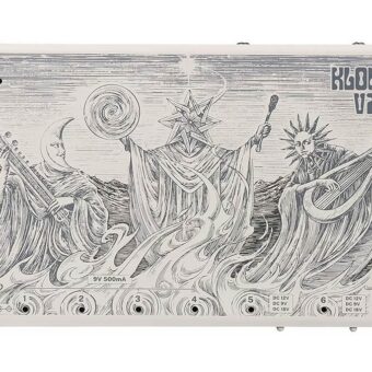 Klowra VPS-6K effects pedalen all isolated power supply VIRES
